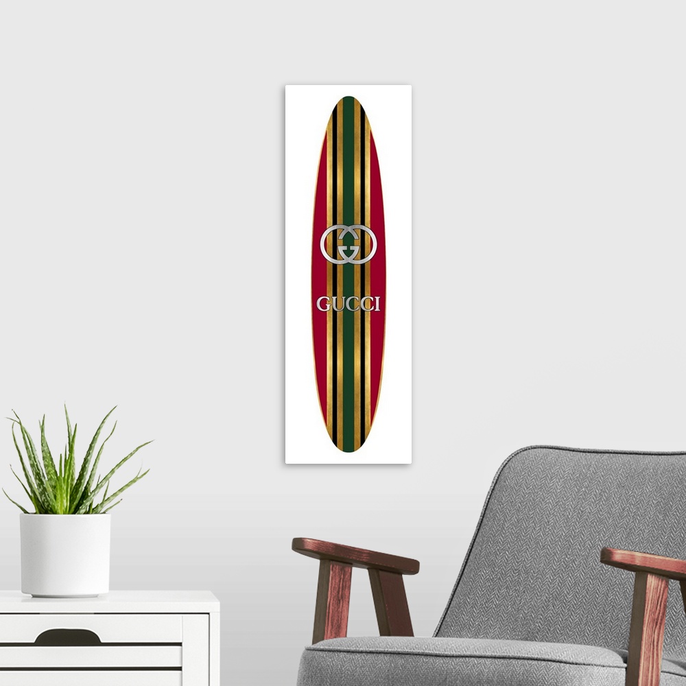 A modern room featuring Fashion Surfboard Italy I