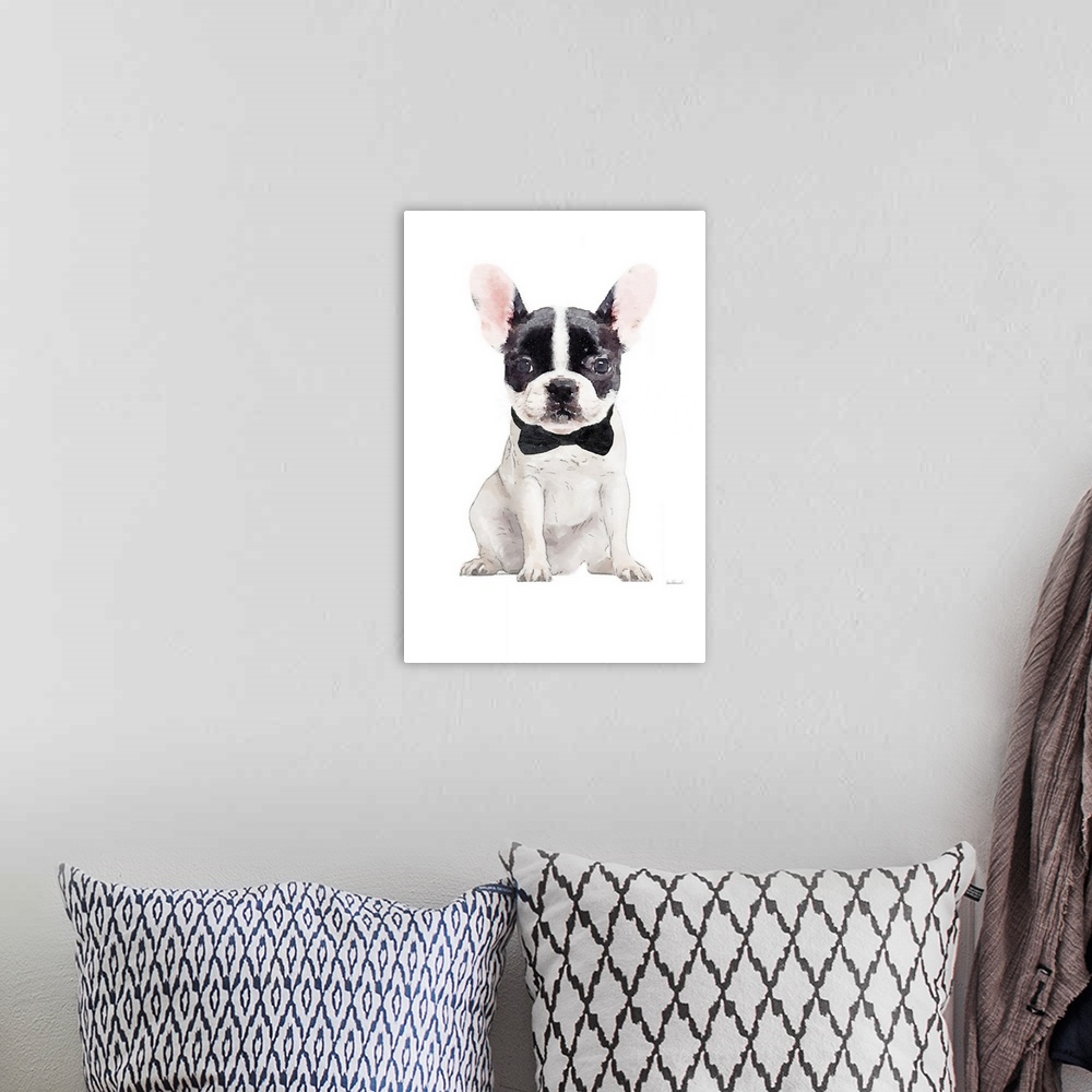 A bohemian room featuring Frenchie V