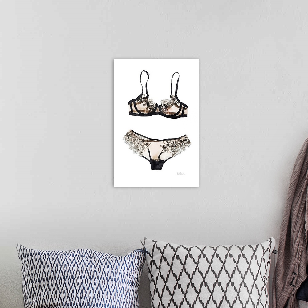 A bohemian room featuring Lingerie V