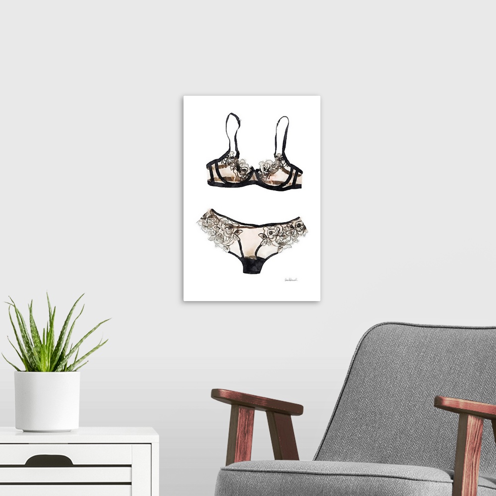 A modern room featuring Lingerie V