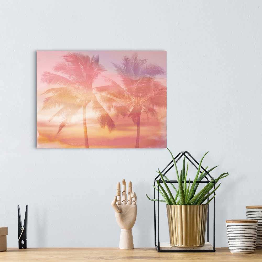 A bohemian room featuring Palm Breeze I