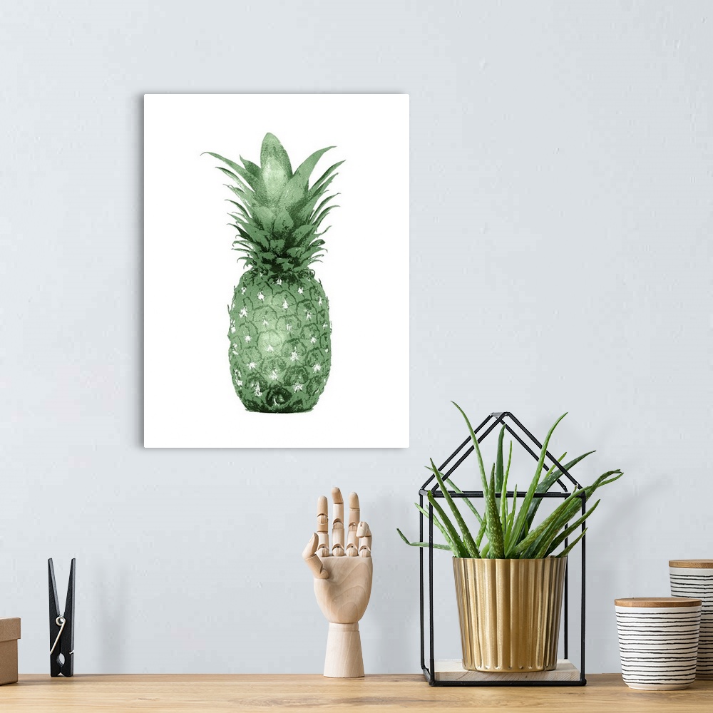 A bohemian room featuring Pineapple Green I