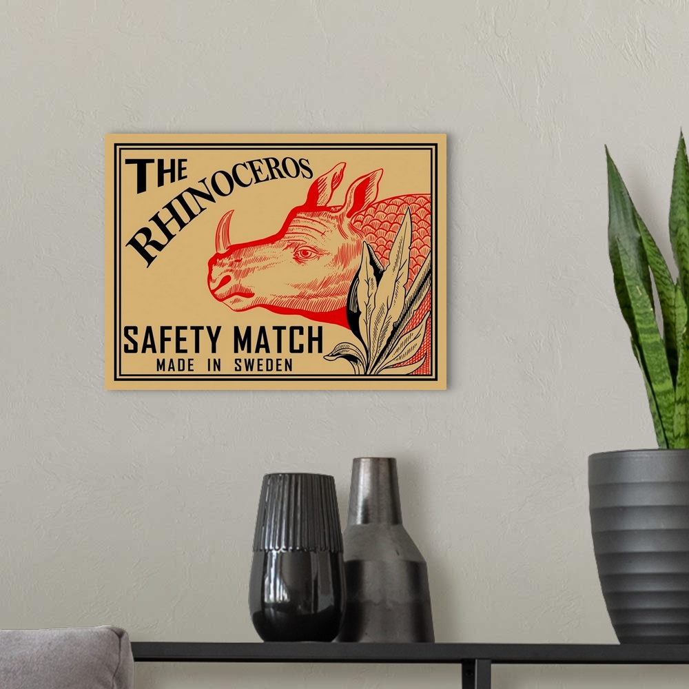 A modern room featuring Rhino Matches