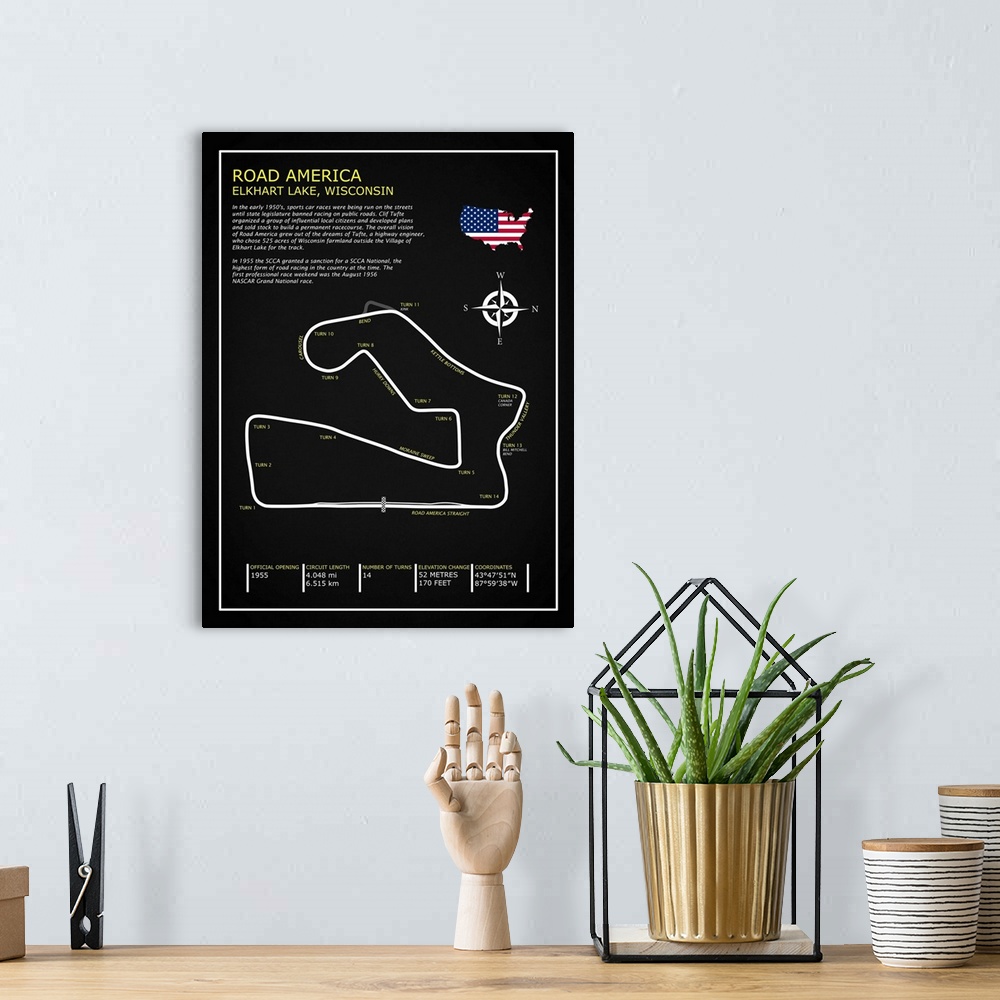 A bohemian room featuring Road America BL