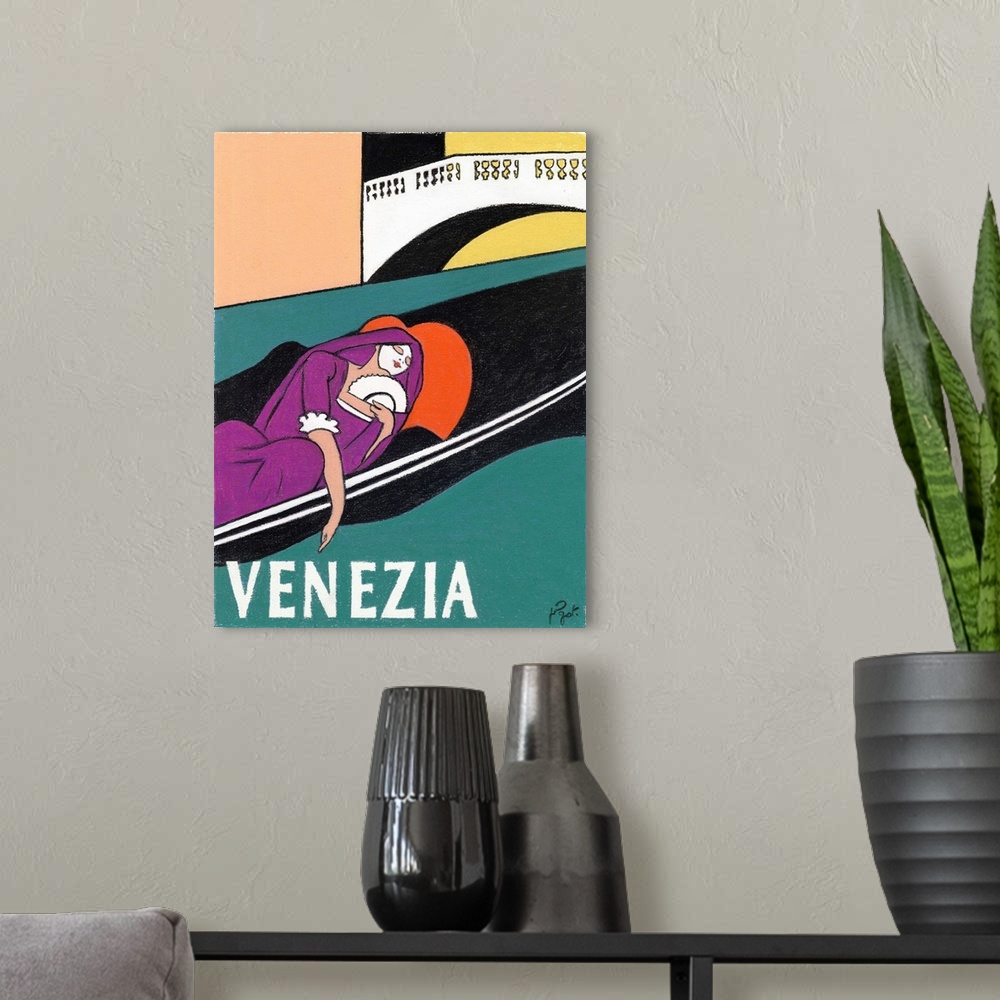 A modern room featuring Venezia