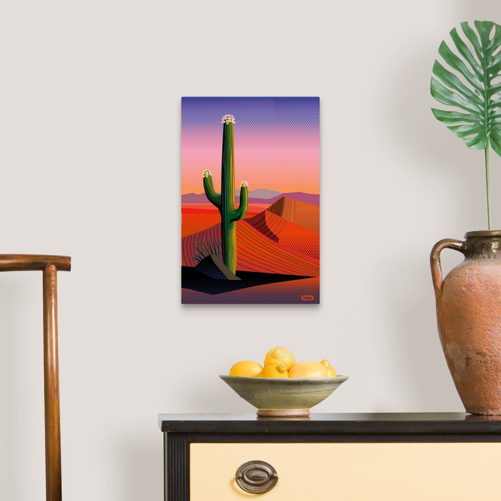 A traditional room featuring Saguaro Blossom Sunset
