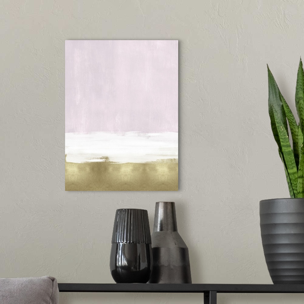 A modern room featuring Abstract 3 Tones Pink