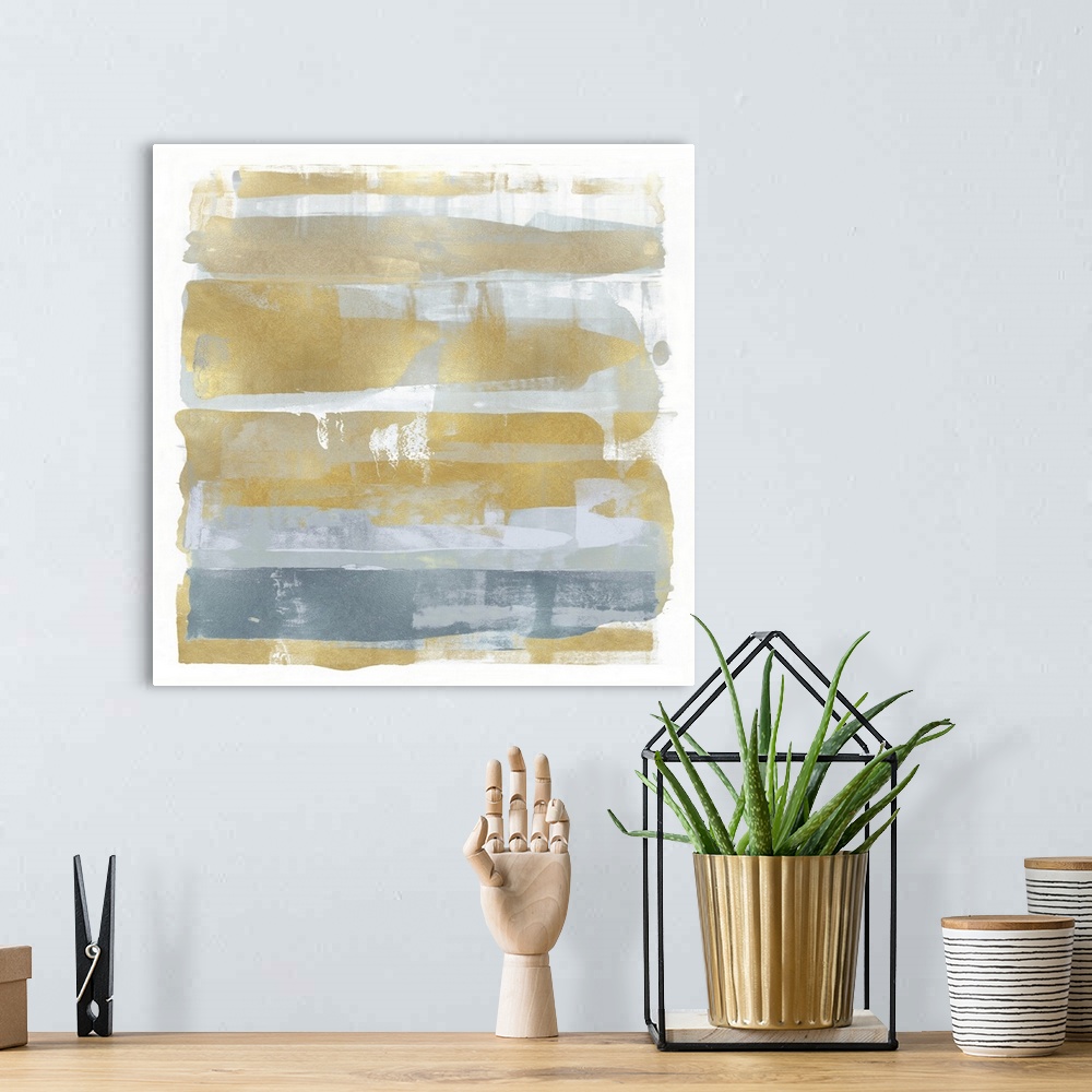 A bohemian room featuring Abstract Expressions Light Gold