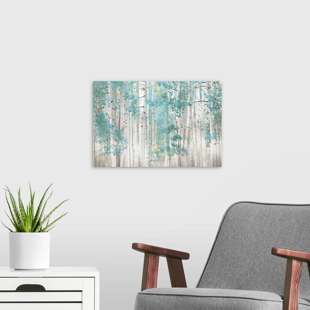 A modern room featuring Birch Trees T