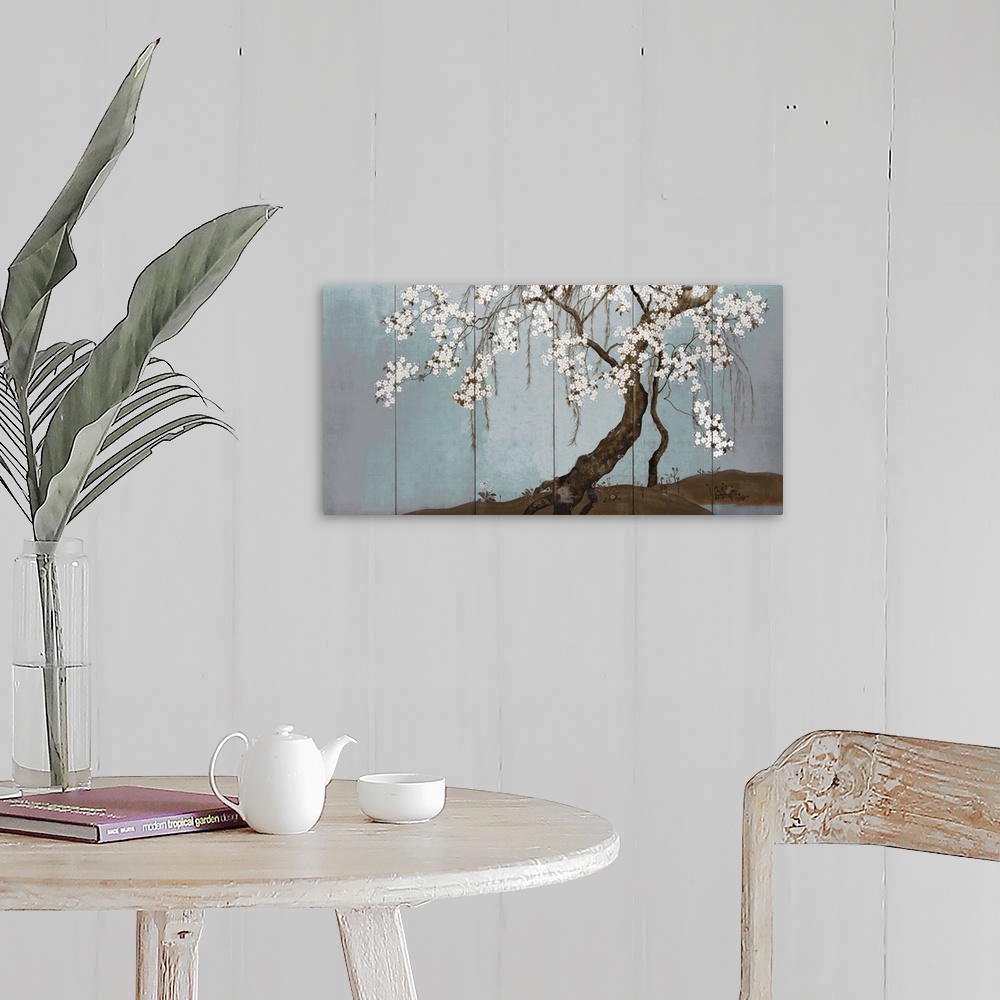 A farmhouse room featuring Cherry Blossom Panels 3