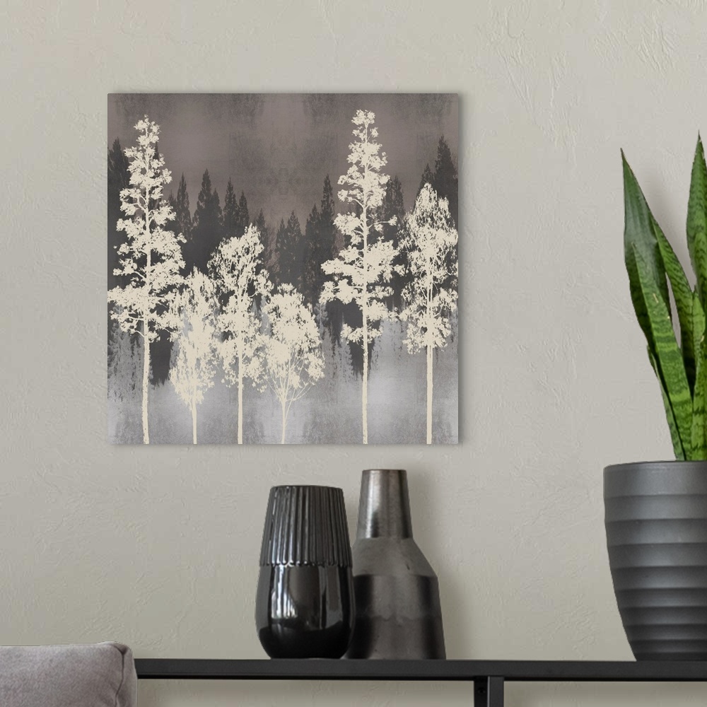 A modern room featuring Forest Dreams I
