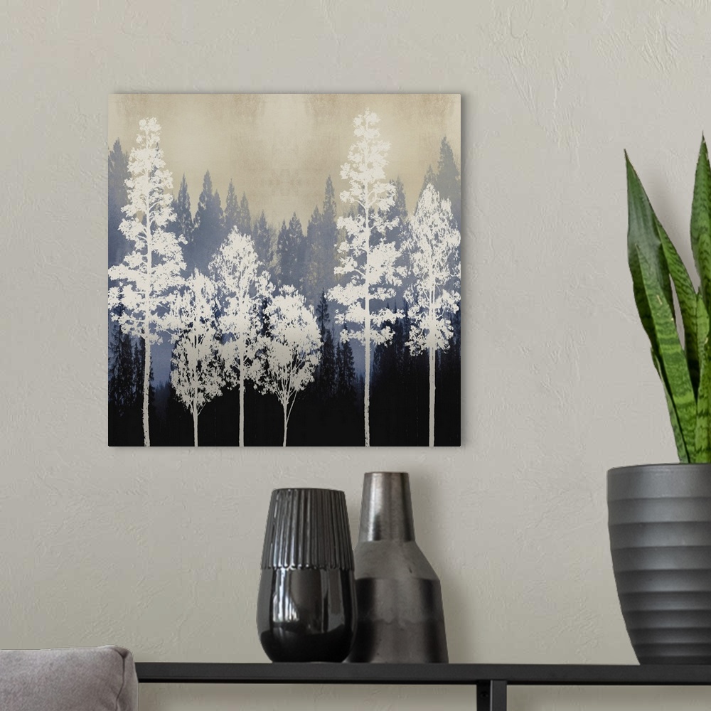 A modern room featuring Forest Dreams II