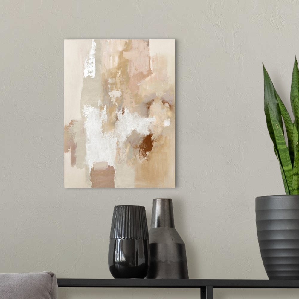 A modern room featuring Oil Stains 2