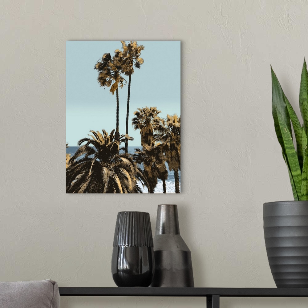 A modern room featuring Palms And Beach I