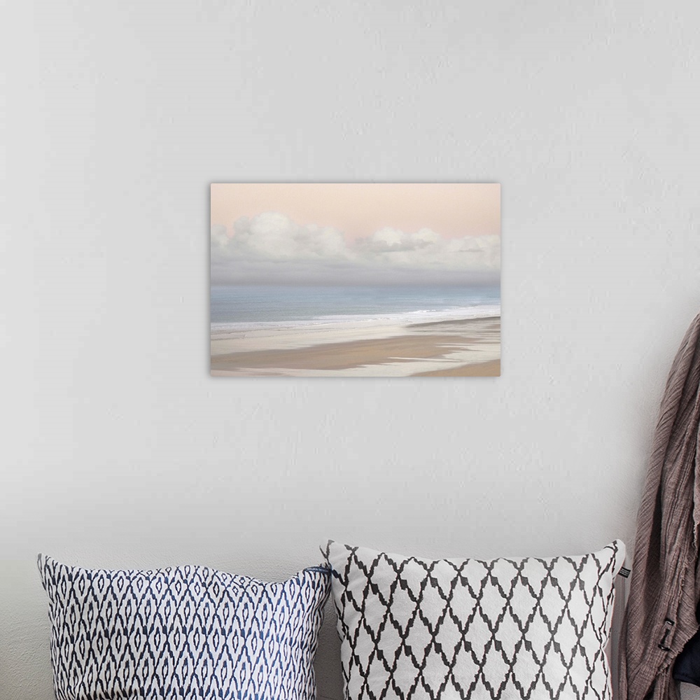 A bohemian room featuring Pastel Seascape