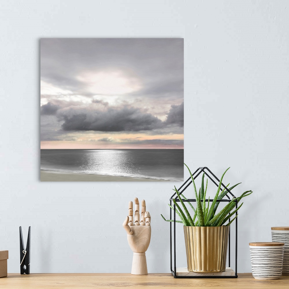 A bohemian room featuring Seascape And Clouds