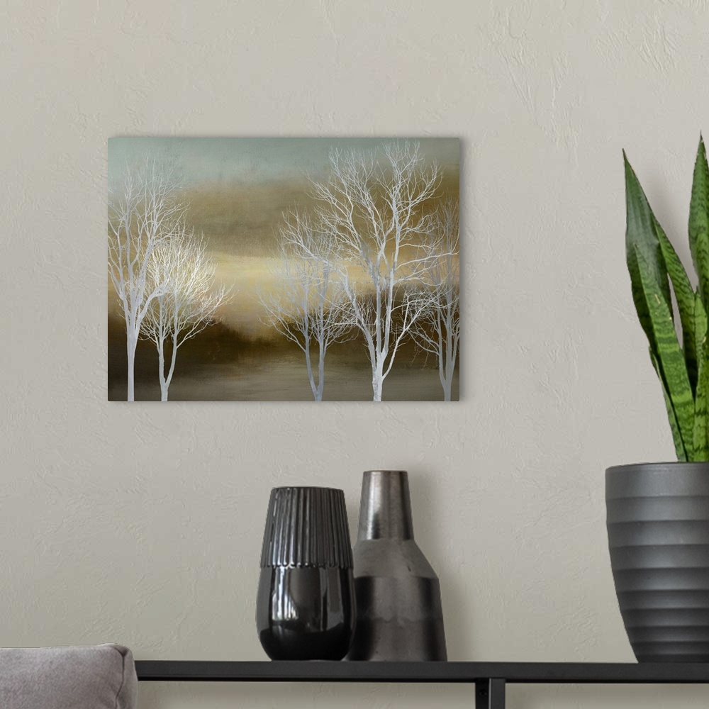 A modern room featuring Trees Forest 6