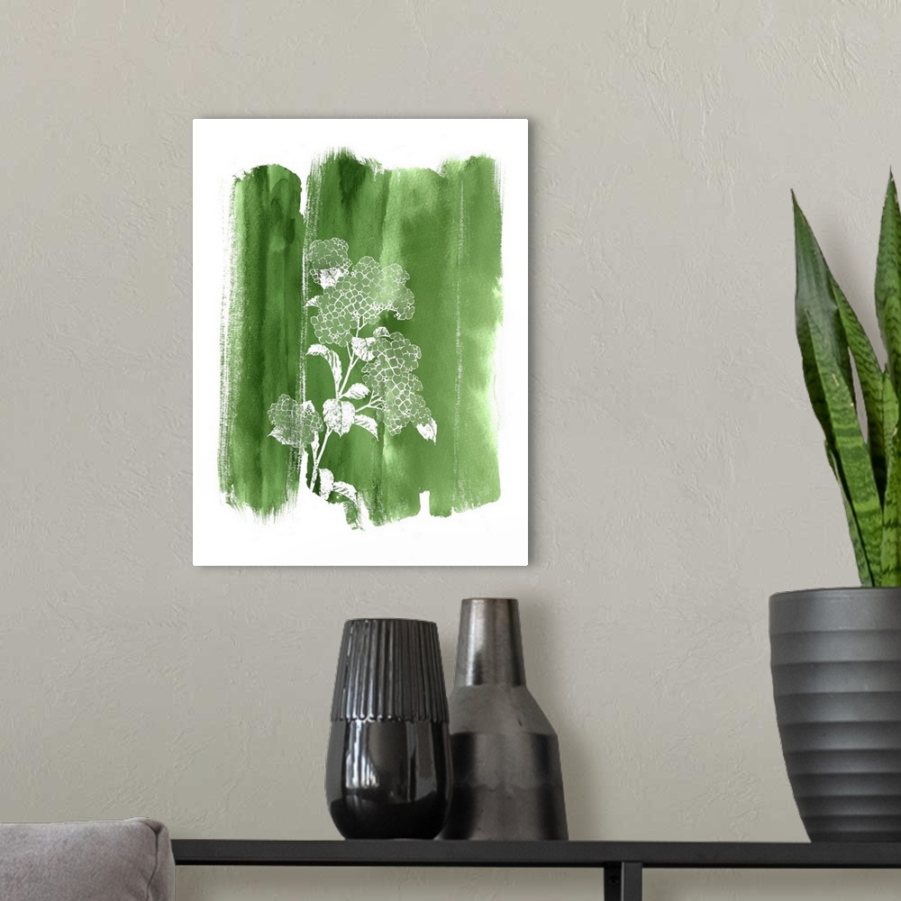 A modern room featuring Watercolor Splash 3