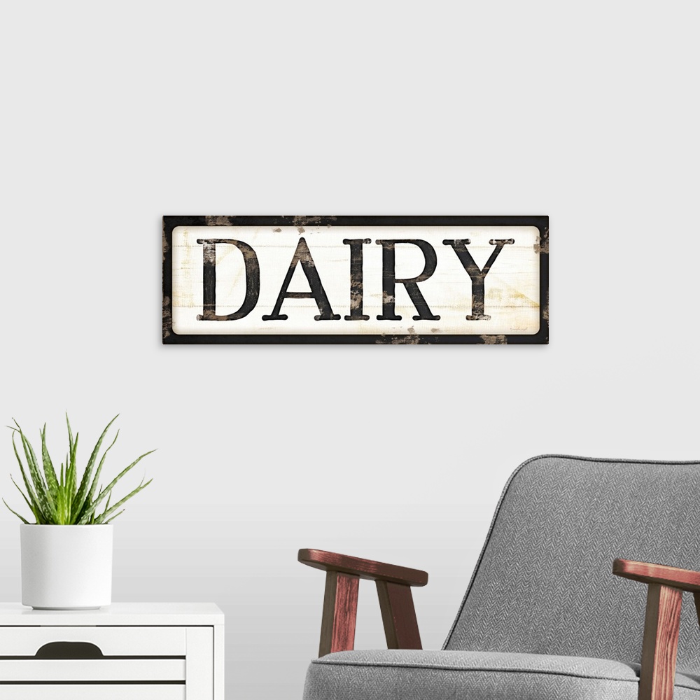 A modern room featuring Dairy