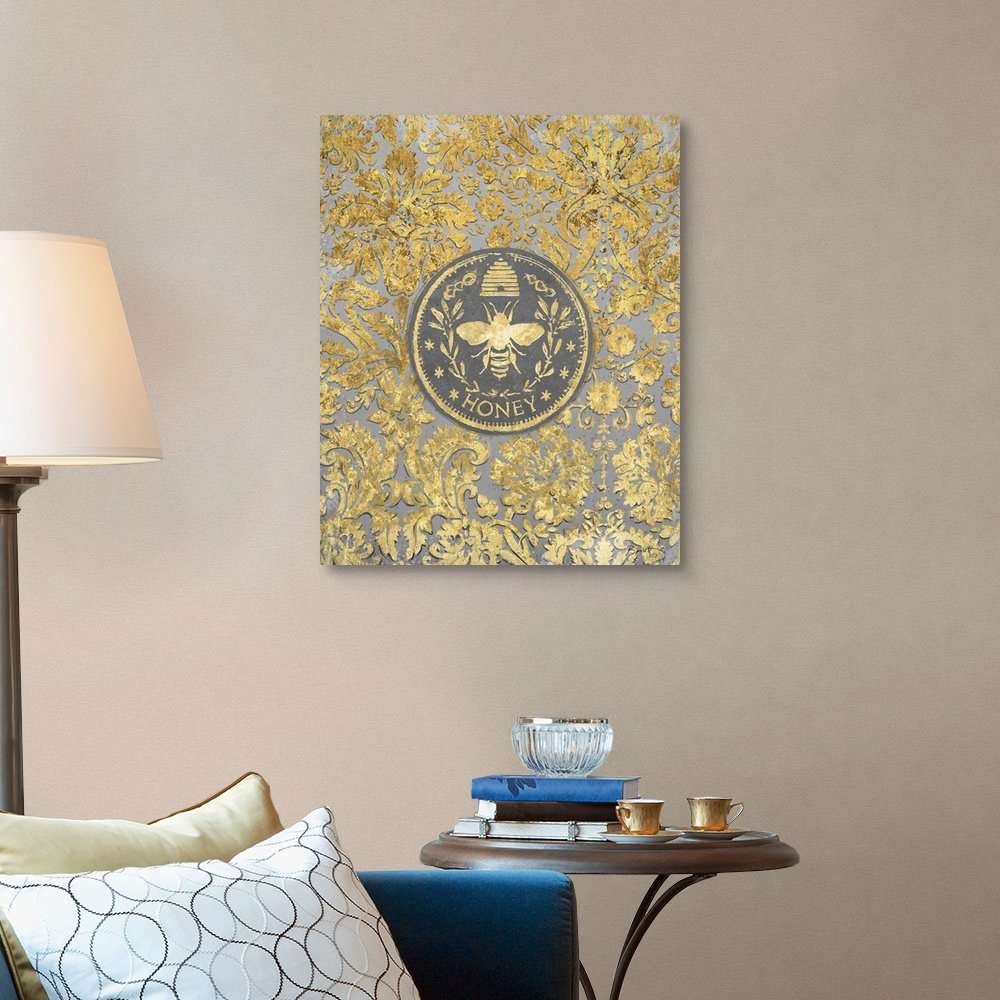 A traditional room featuring Bee fashion forward with this elegant decor motif