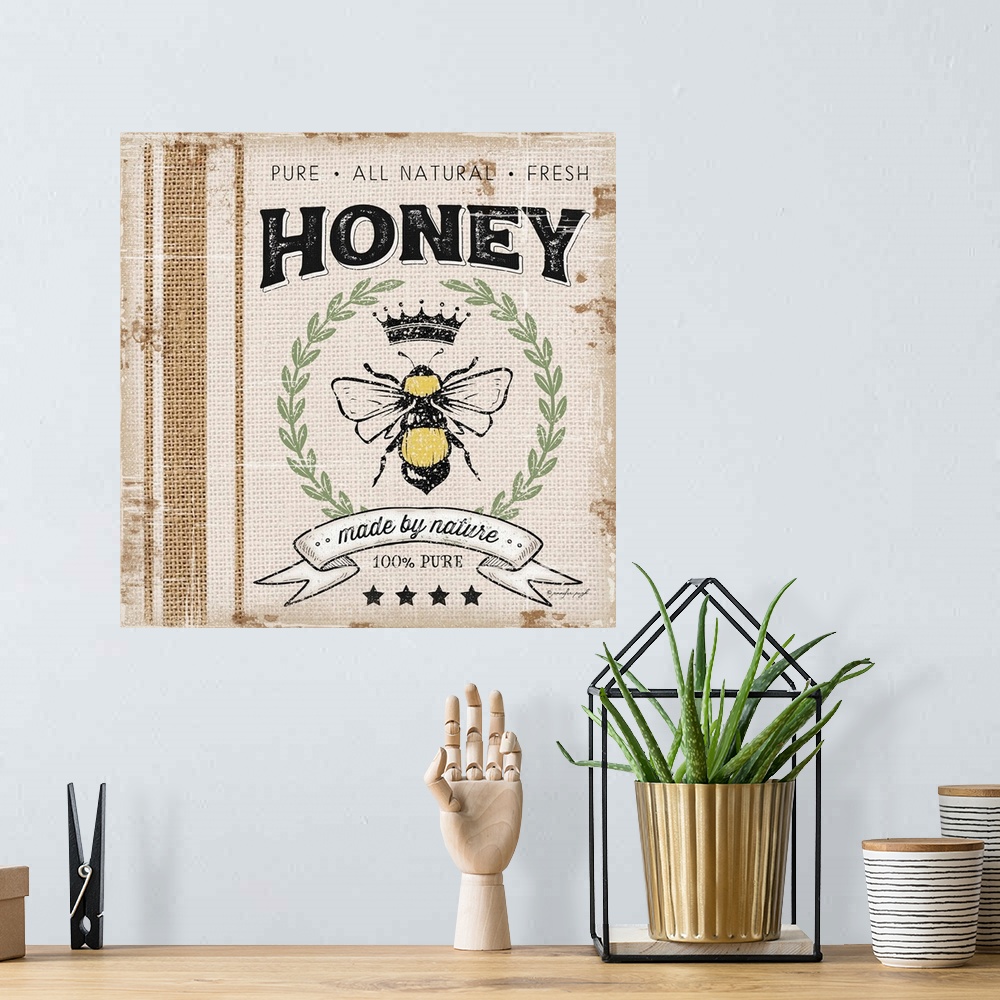 A bohemian room featuring Honey