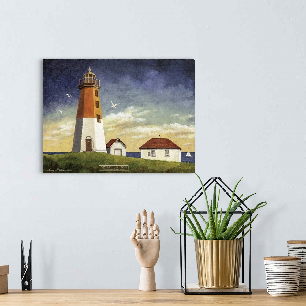 A bohemian room featuring Lighthouses are a beacon of safe harbor, inspiration and light.