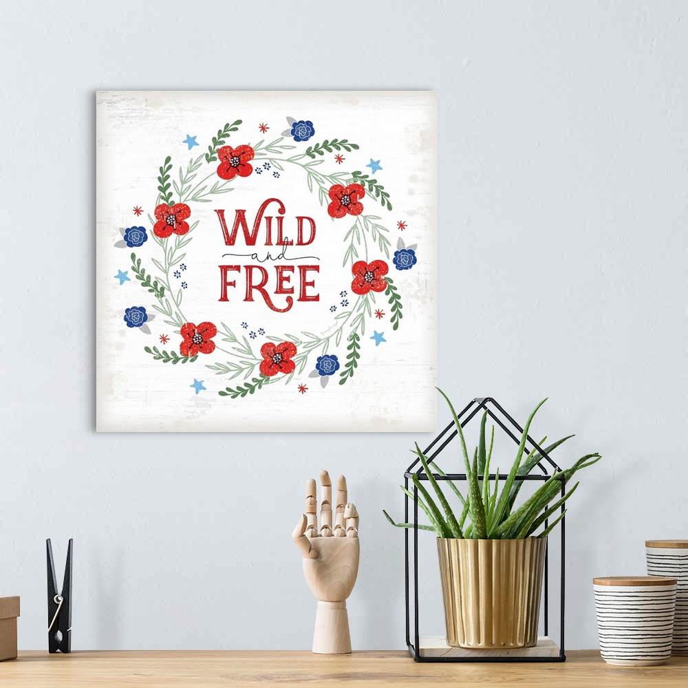 A bohemian room featuring Wild and Free