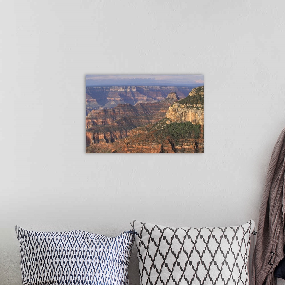 A bohemian room featuring Arizona, Grand Canyon National Park, view from Bright Angel Point..
