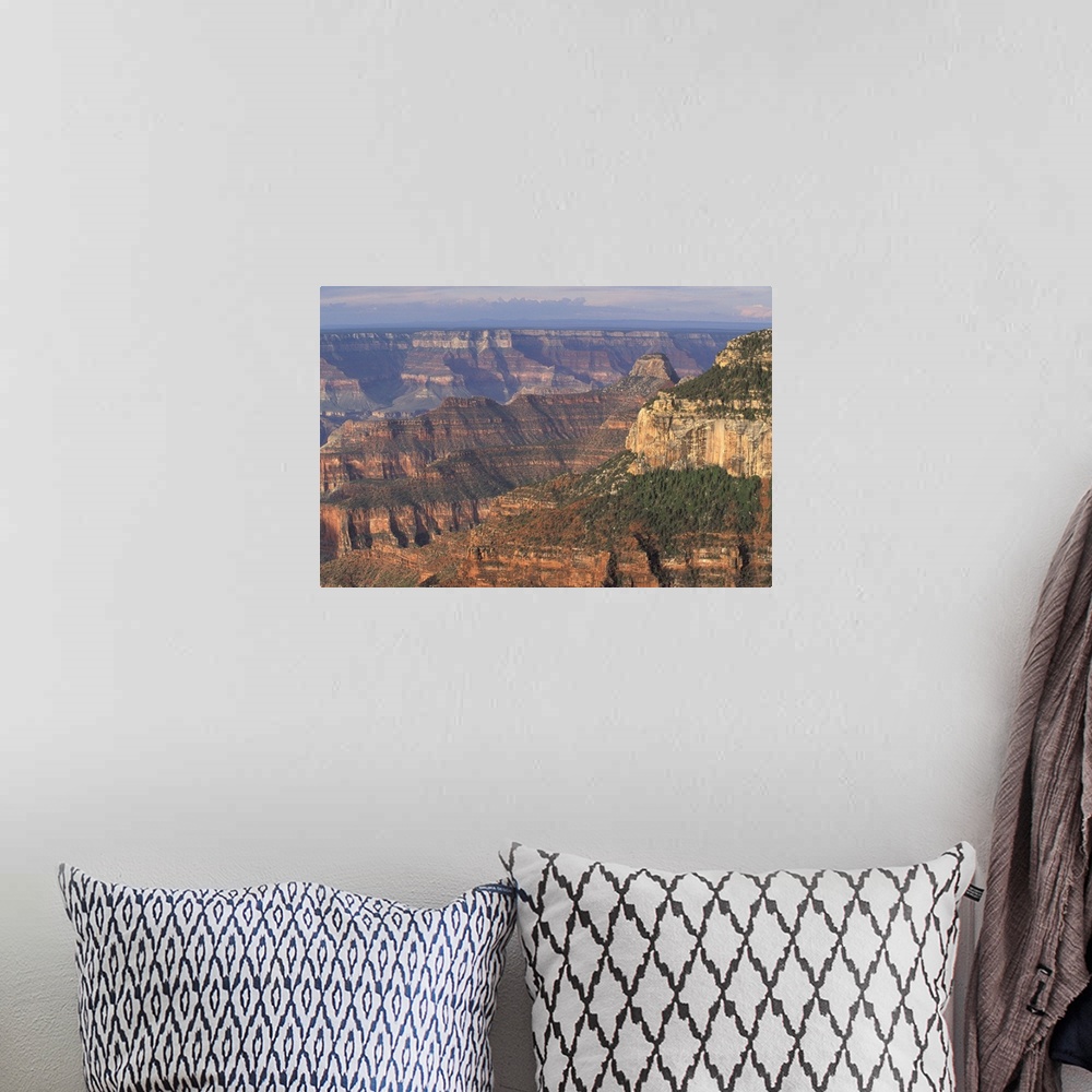 A bohemian room featuring Arizona, Grand Canyon National Park, view from Bright Angel Point..