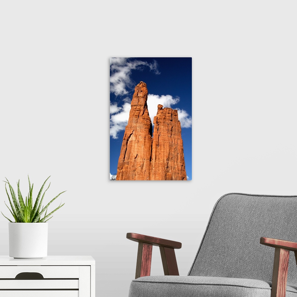 A modern room featuring North America, USA, Arizona, Navajo Indian Reservation, Chinle, Canyon de Chelly National Monumen...