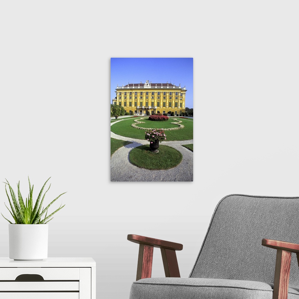 A modern room featuring Europe, Austria, Vienna. Schonbrunn Palace