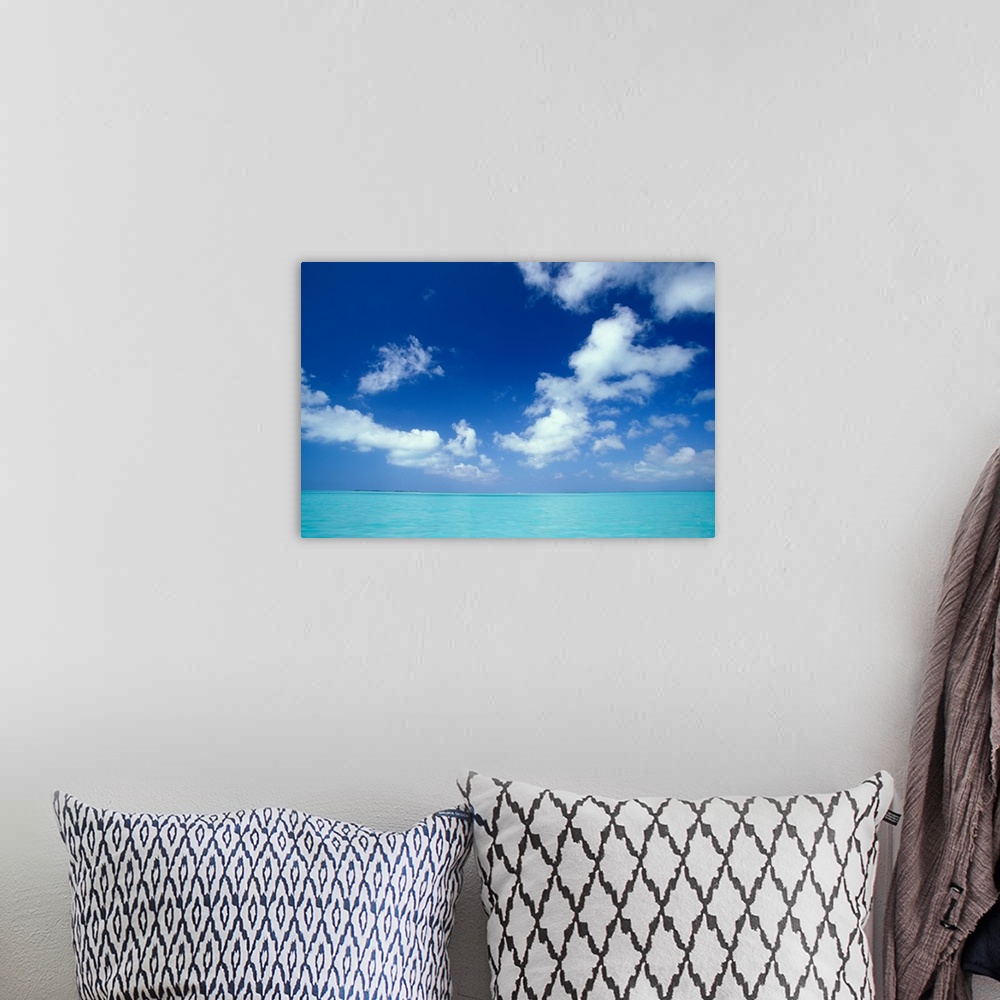 A bohemian room featuring Bahamas.Caribbean and clouds