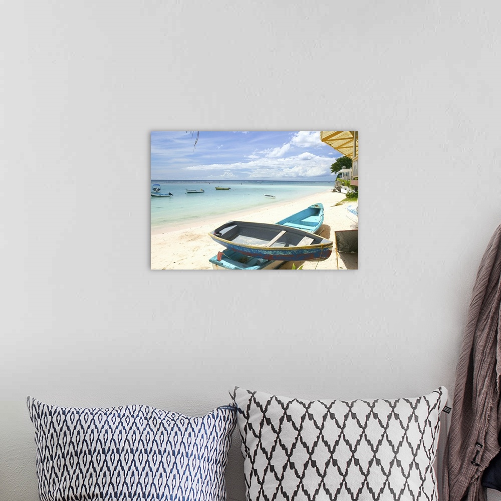 A bohemian room featuring BARBADOS, St. Lawrence Gap, Small Boats, Little Bay