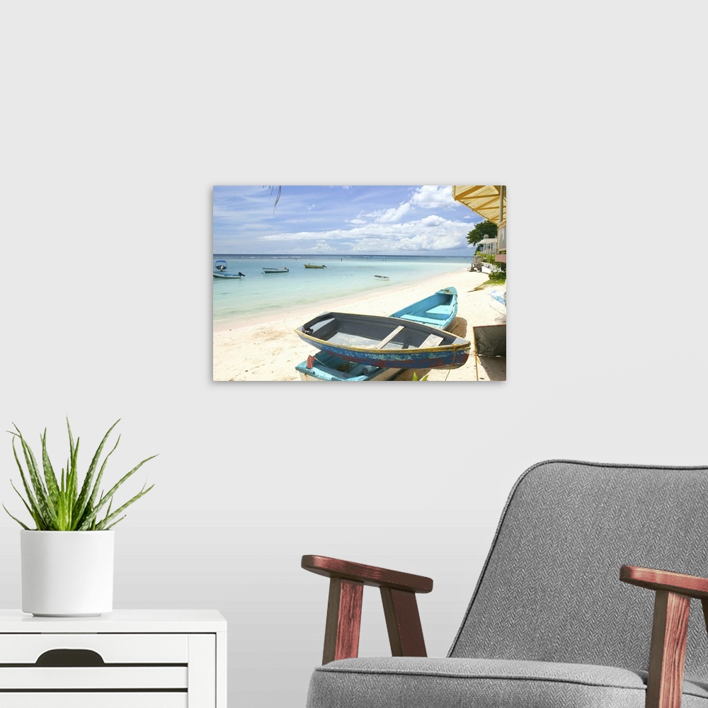 A modern room featuring BARBADOS, St. Lawrence Gap, Small Boats, Little Bay