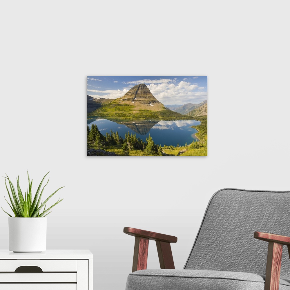 A modern room featuring Bearhat Mountain, Hidden Lake Trail, Glacier National Park, Montana