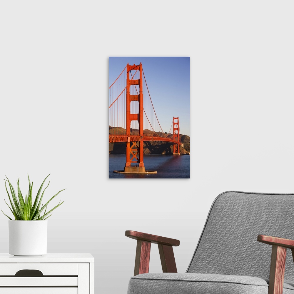 A modern room featuring USA, California, San Francisco, Presidio, Golden Gate National Recreation Area, elevated view of ...