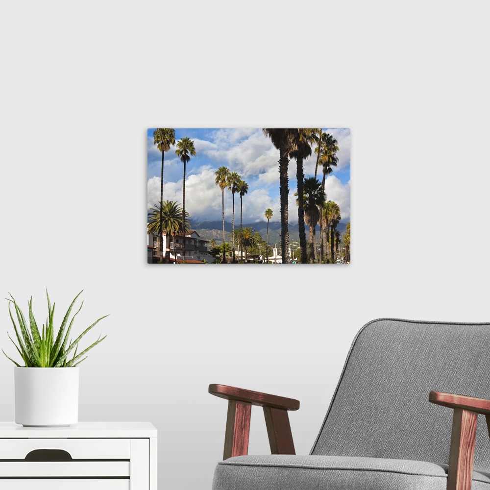 A modern room featuring USA, California, Southern California, Santa Barbara, harborfront and beach