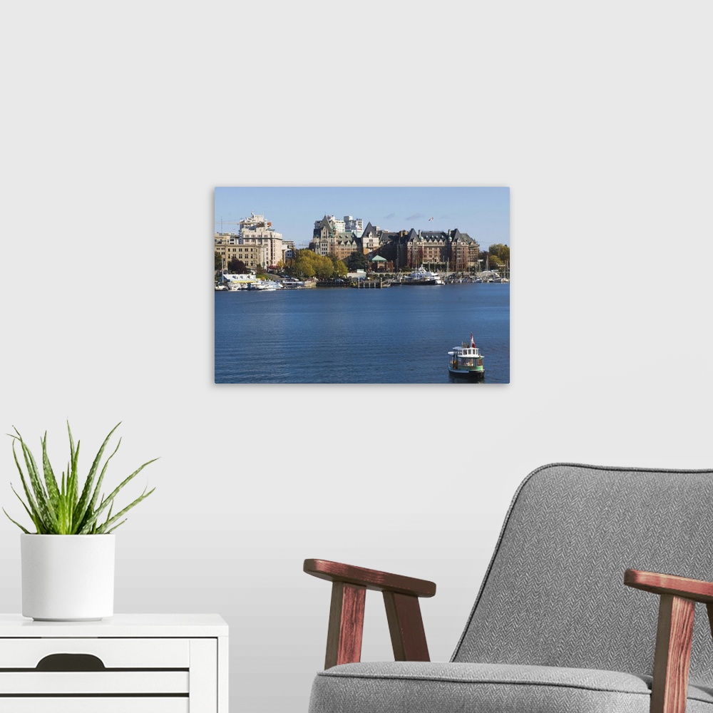 A modern room featuring Canada, BC, Victoria, Inner Harbour