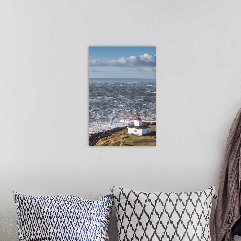 A bohemian room featuring Canada, Nova Scotia, Advocate Harbour, Cape d'Or Lighthouse On The Bay Of Fundy