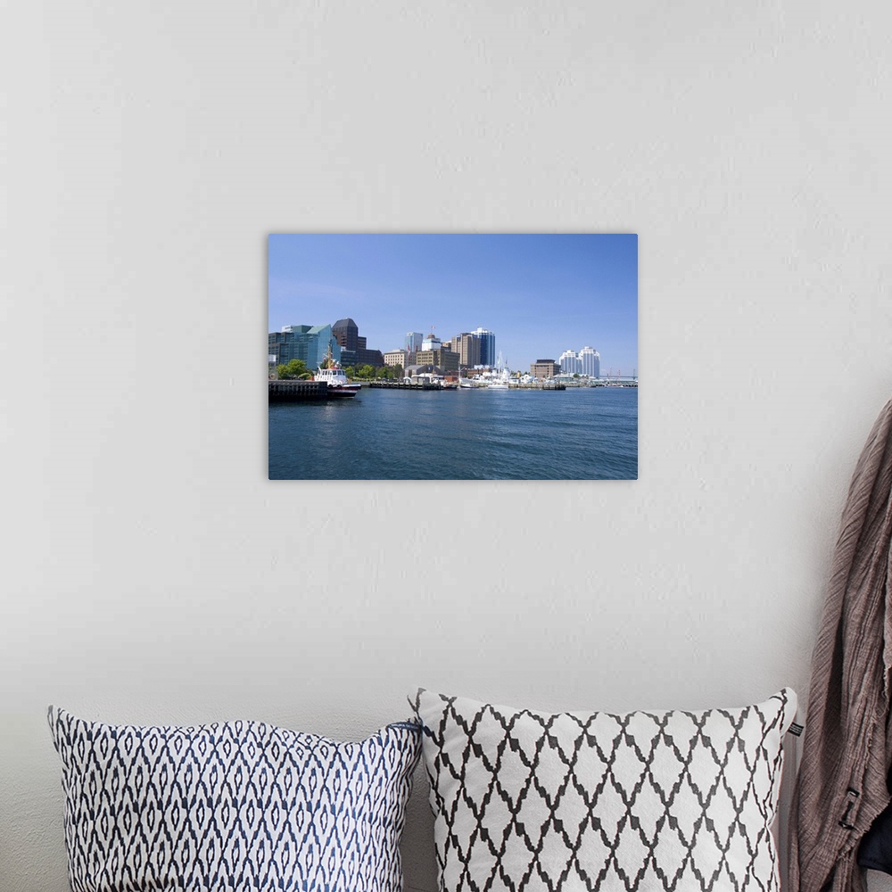 A bohemian room featuring Canada, Nova Scotia, Halifax. City views of Halifax from the water.