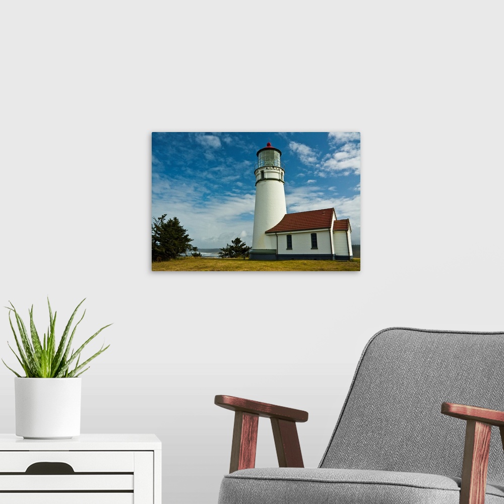 A modern room featuring Cape Blanco Lighthouse, Cape Blanco State Park, Oregon, USA