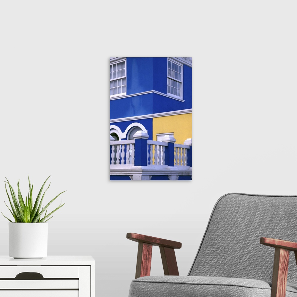 A modern room featuring Caribbean, Netherland Antilles, Curacao.Colorful buildings and detail in the Scharloo area of Wil...
