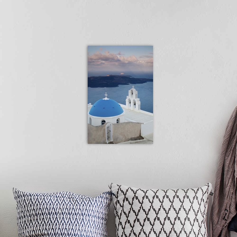 A bohemian room featuring Fira, Santorini, Greece