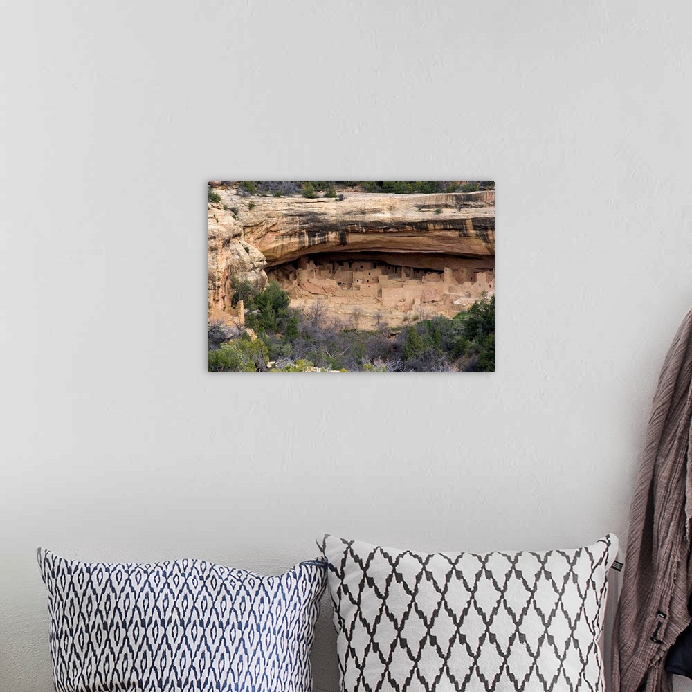 A bohemian room featuring Colorado. Cliff dwellings in Mesa Verde.