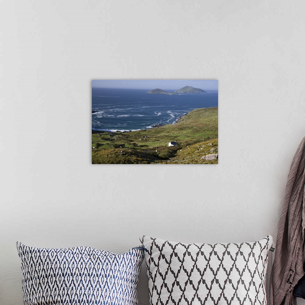 A bohemian room featuring Dingle Peninsula Coastline, Ireland, Cliffs, Waves