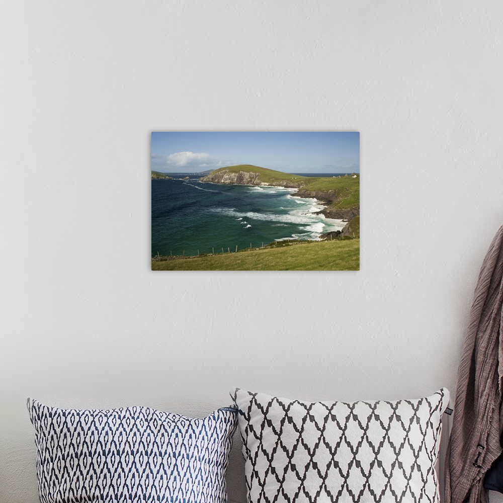 A bohemian room featuring Dingle Peninsula Coastline, Ireland, Waves