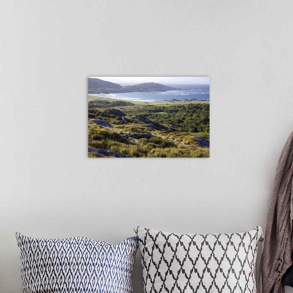 A bohemian room featuring Dingle Peninsula, Ireland, Coastline, Fields