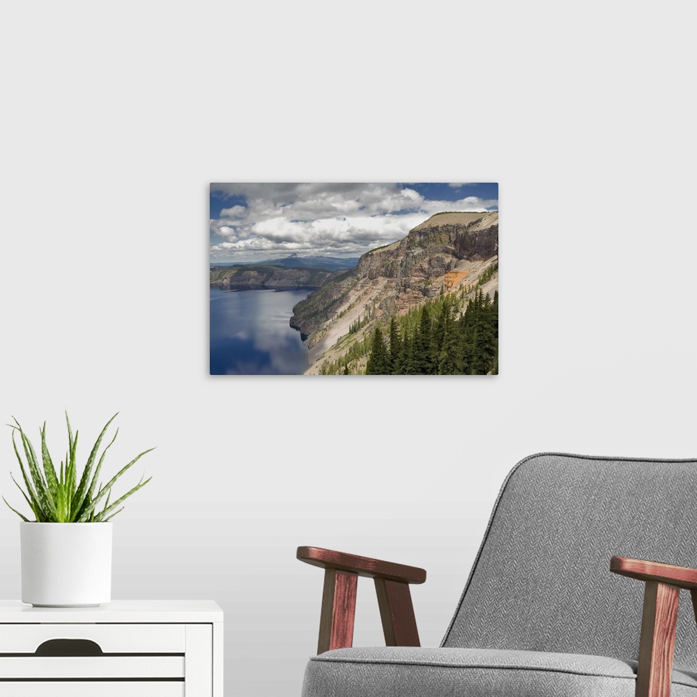 A modern room featuring USA, Oregon, Crater Lake National Park. Pumice Castle is one of the highlights on the East Rim Dr...