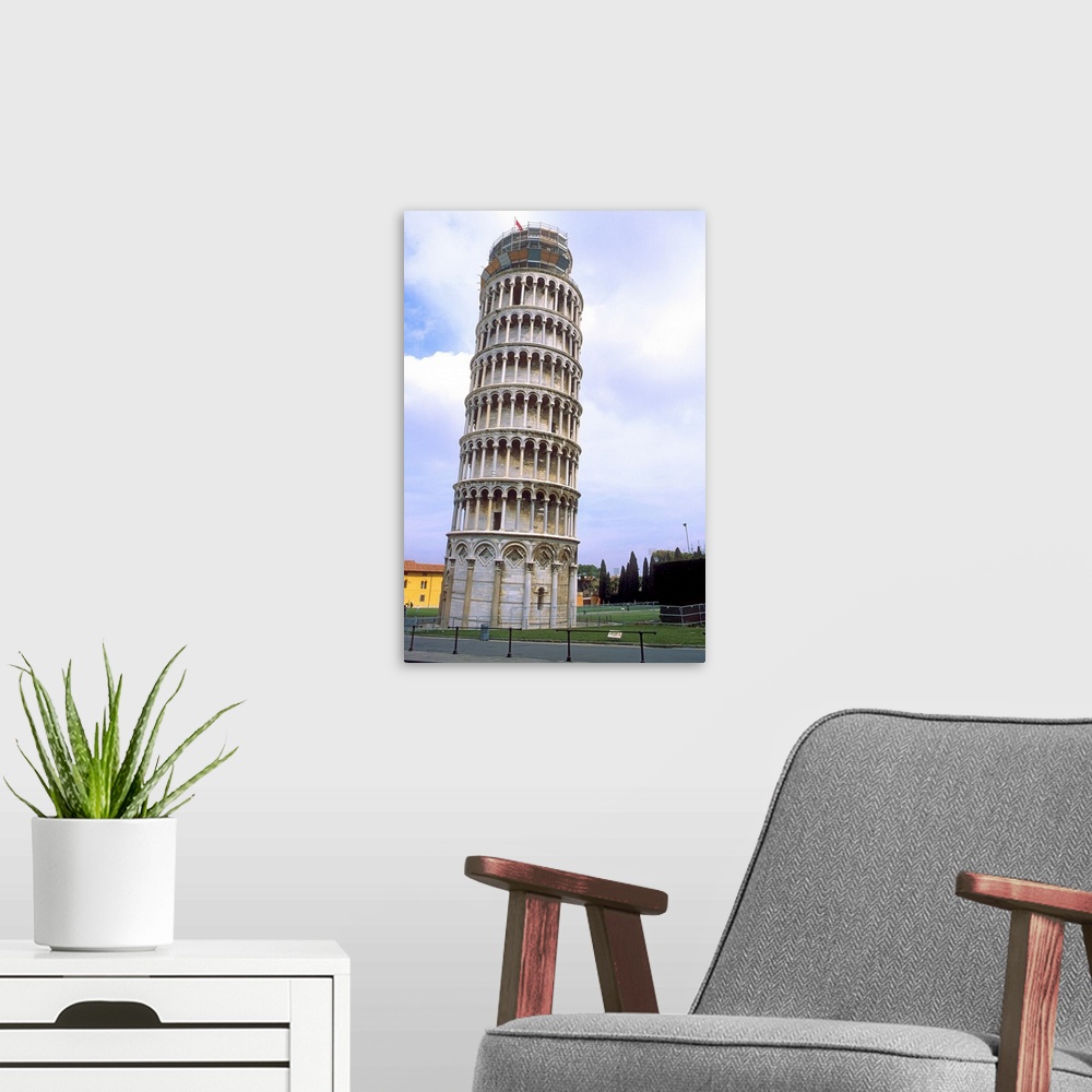 A modern room featuring Europe, Italy, Piza..Leaning Tower of Pisa.