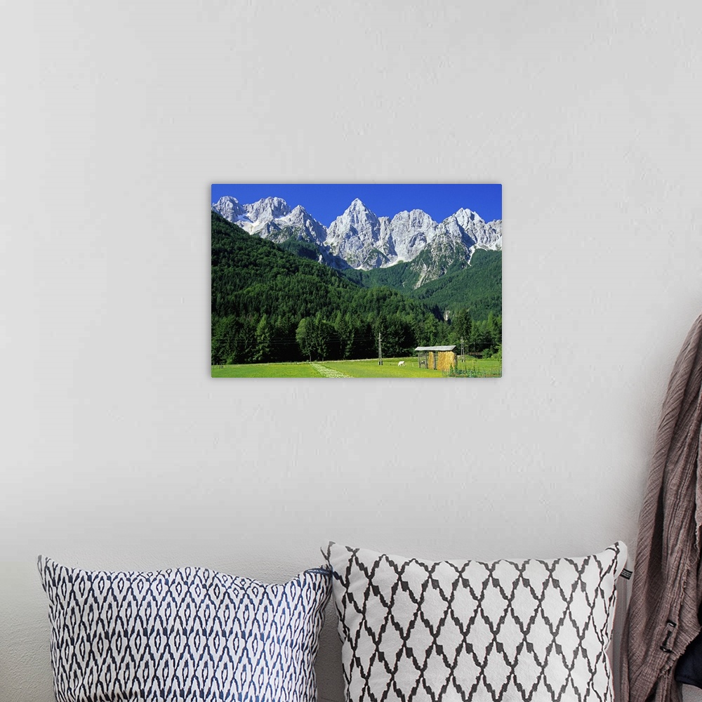 A bohemian room featuring Europe, Slovenia, Julian Alps